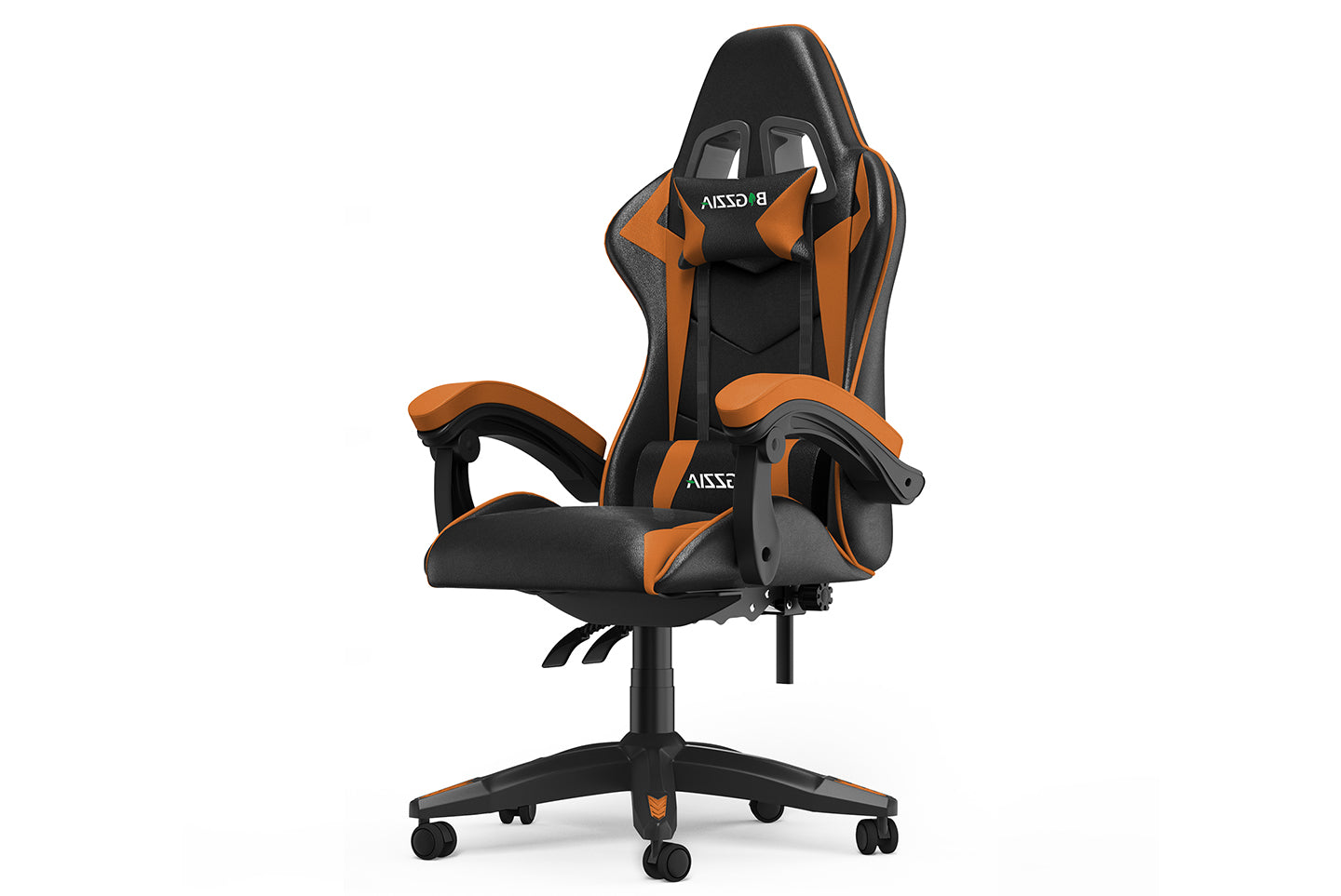 Sedia da Gaming, Sedia Ufficio Ergonomica con Schienale Regolabile, Poggiatesta e Supporto Lombare