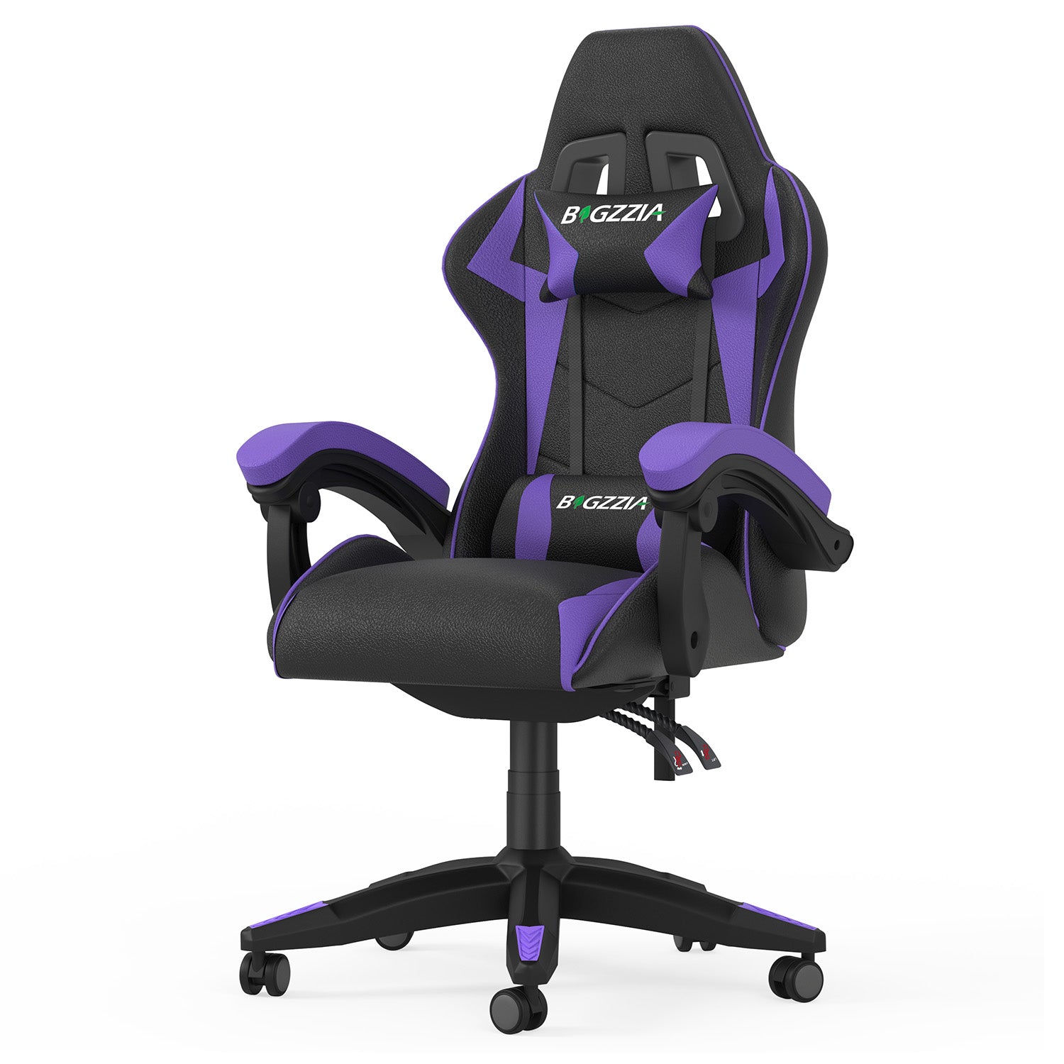 Sedia da Gaming, Sedia Ufficio Ergonomica con Schienale Regolabile, Poggiatesta e Supporto Lombare
