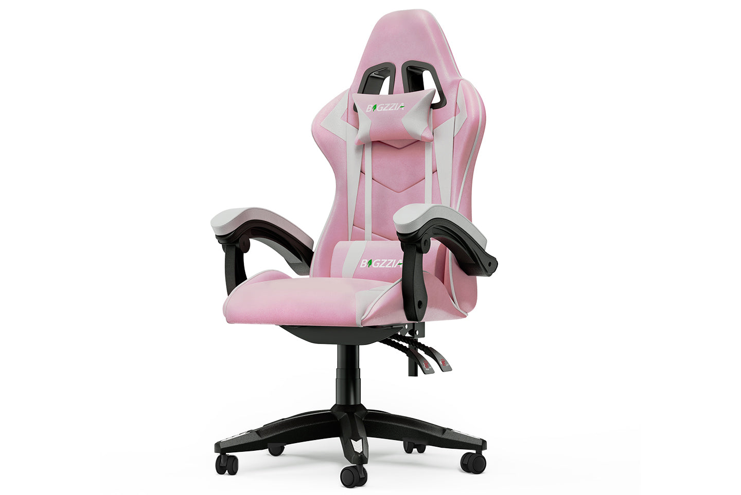 Sedia da Gaming, Sedia Ufficio Ergonomica con Schienale Regolabile, Poggiatesta e Supporto Lombare
