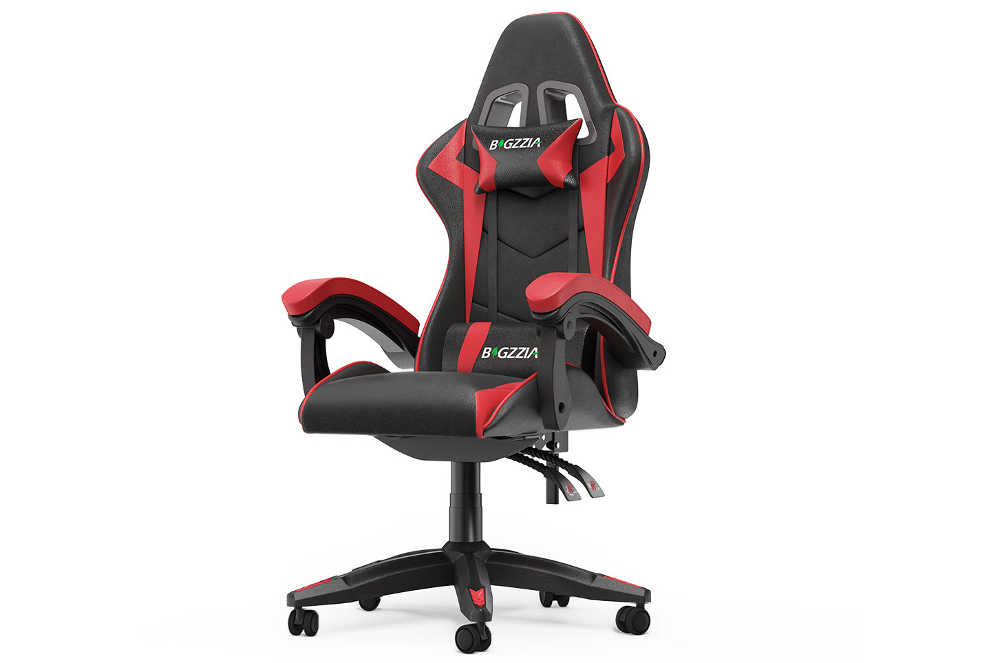 Sedia da Gaming, Sedia Ufficio Ergonomica con Schienale Regolabile, Poggiatesta e Supporto Lombare